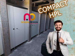 ابواب الحمامات الكومباكت hpl هى افضل اخيار لقوتها ومقاومتها للمياه